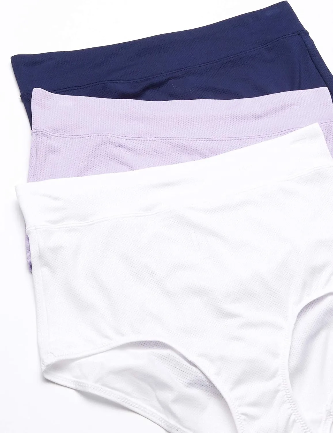 Warner's Women's Blissful Benefits Breathable Moisture-Wicking Microfiber Brief Rs4963w