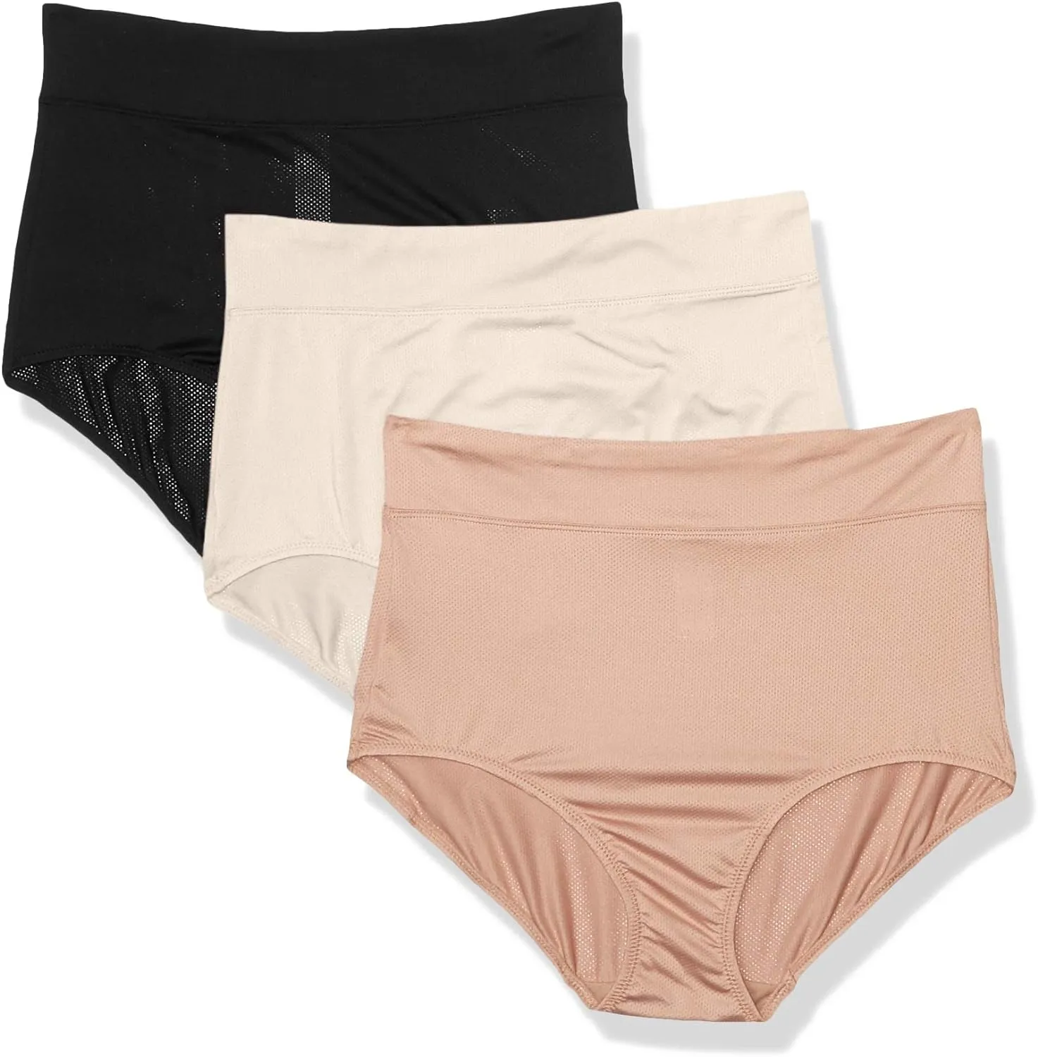 Warner's Women's Blissful Benefits Breathable Moisture-Wicking Microfiber Brief Rs4963w