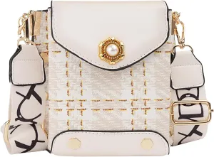Women Crossbody Bags Fashion Vintage Shoulder Bags Classic Leather Handbag Cell Phone Crossbody Purses