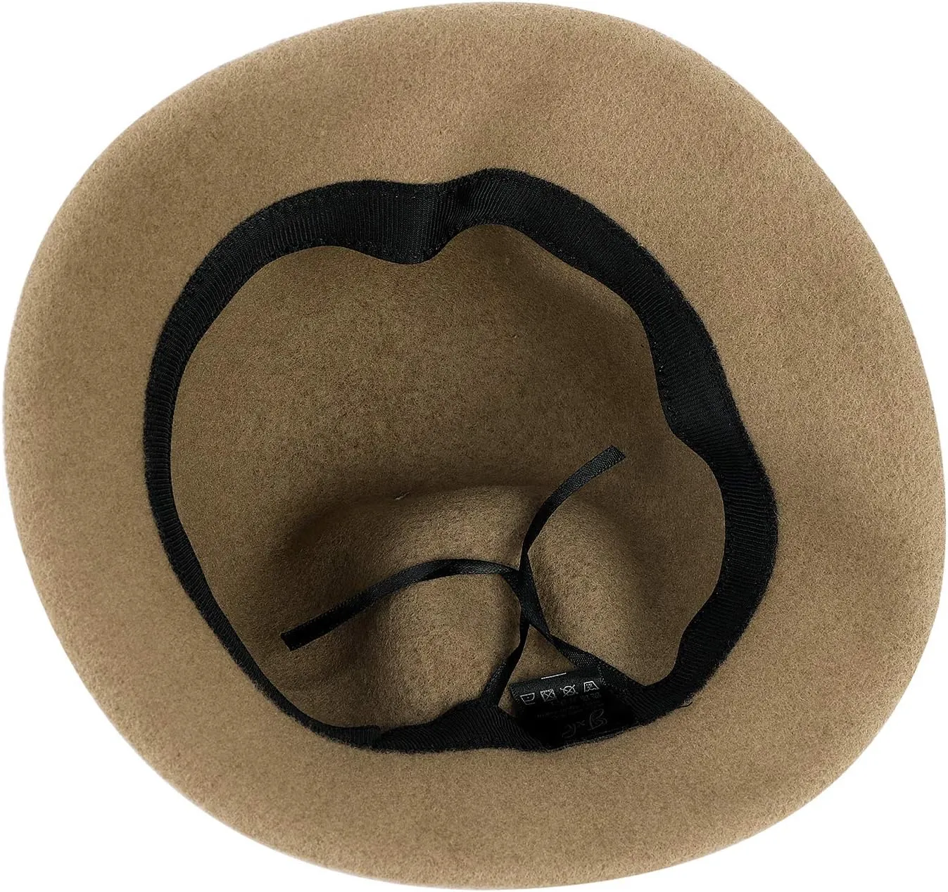 Women Winter Wool Felt Bucket Hat Vintage Warm Felt Cloche Bowler Hat with Brim