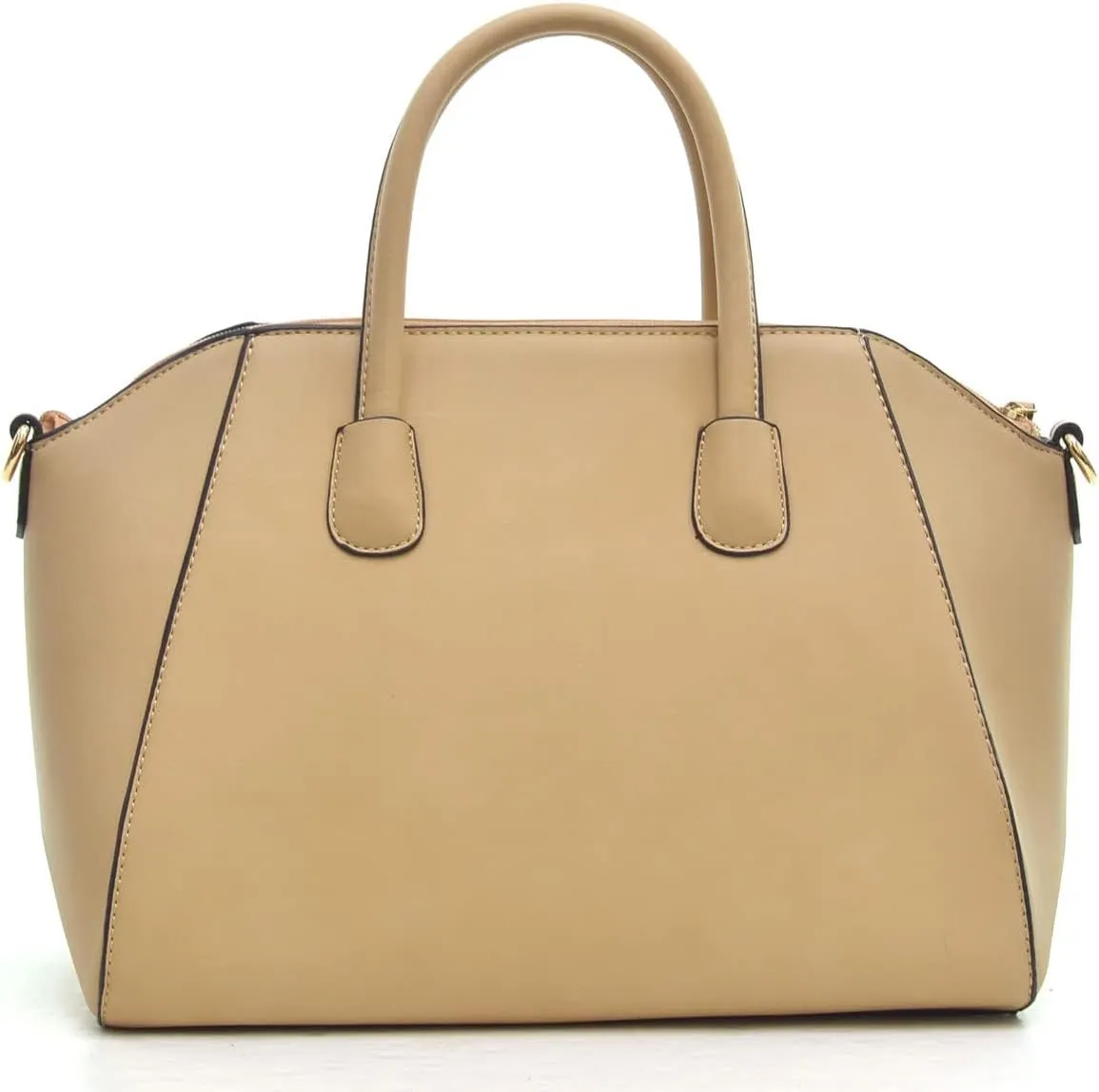 Women Zip-Around Medium Dome Satchel Purse Recycled Synthetic Leather Shoulder Bag Boho Aztec Handbags