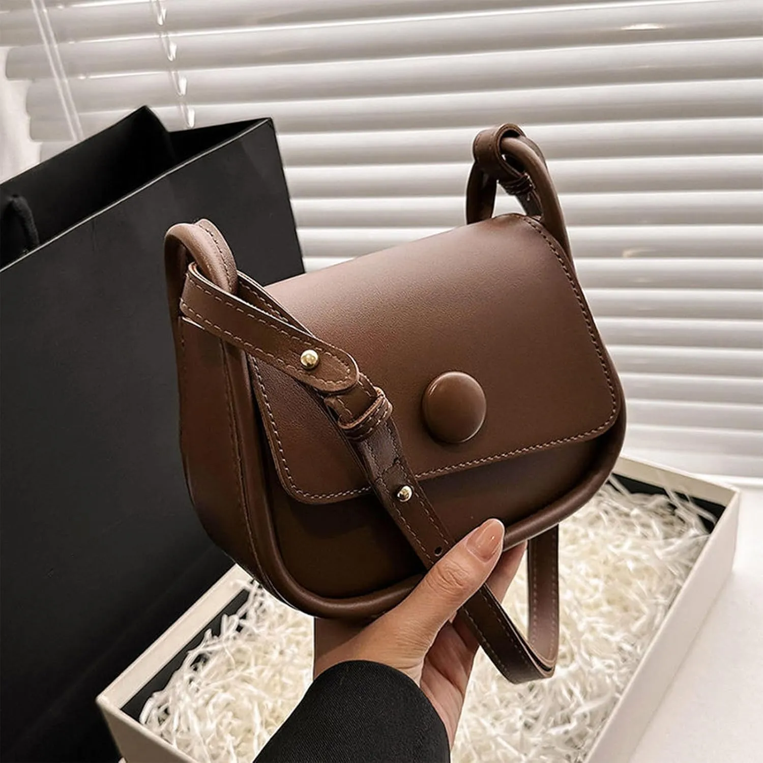 Womens Casual Bag, Multi Pocket Crossbody Shoulder Bags 2025 Handbag Messenger Bag Travel Handbag Gift for Women