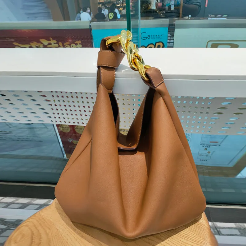 Women's Chain Leather New Japanese And Korean Style Handbags