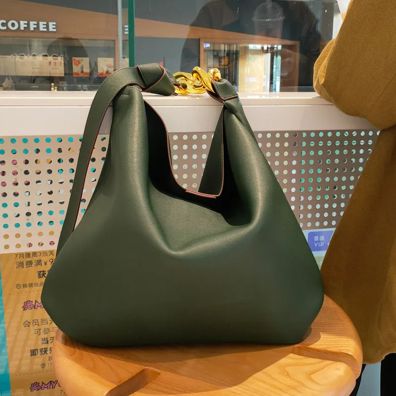 Women's Chain Leather New Japanese And Korean Style Handbags