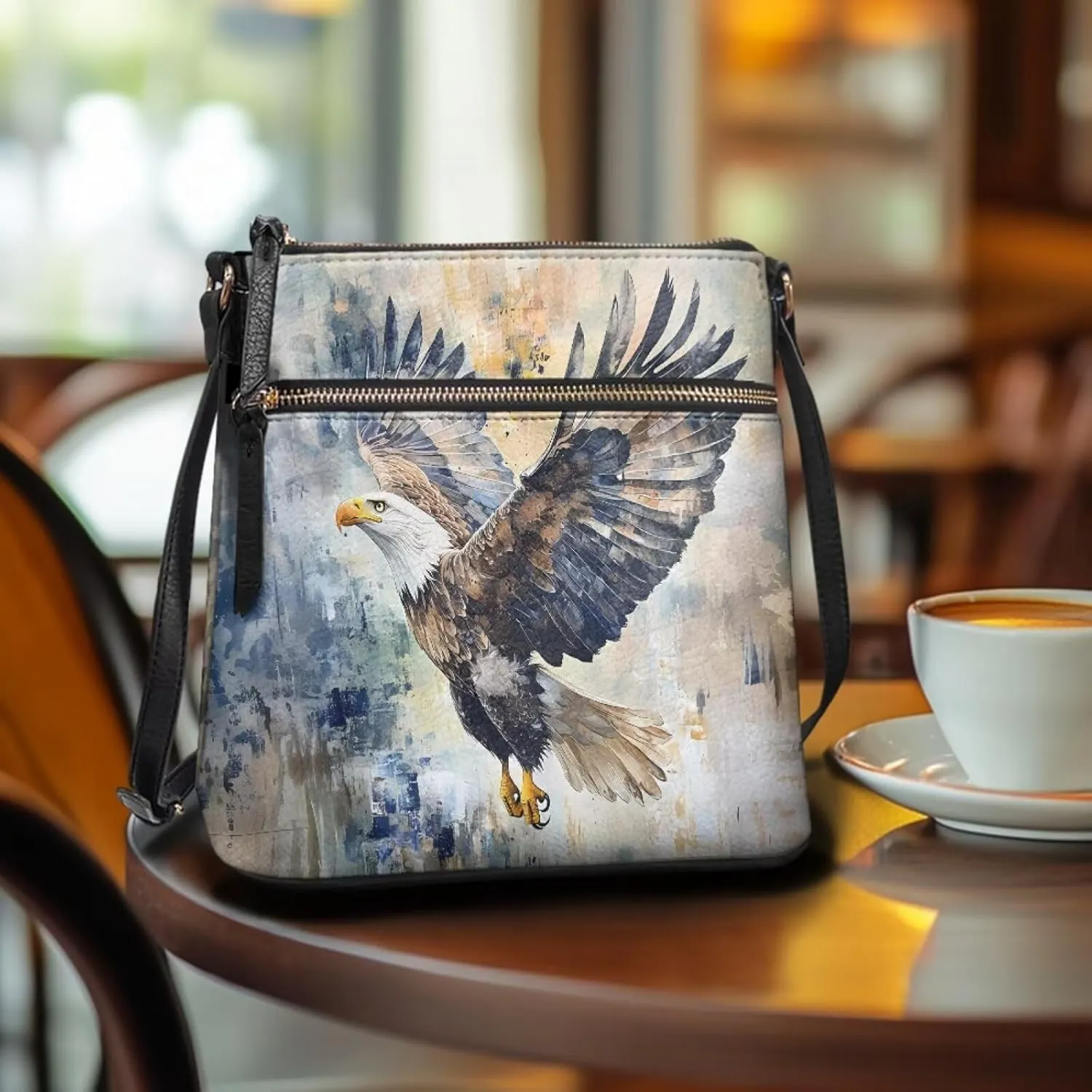 Women's Crossbody Bag Purse Shoulder Bag with Adjustable Strap,Trendy Leather Hobo Handbags Sling Bag Purse