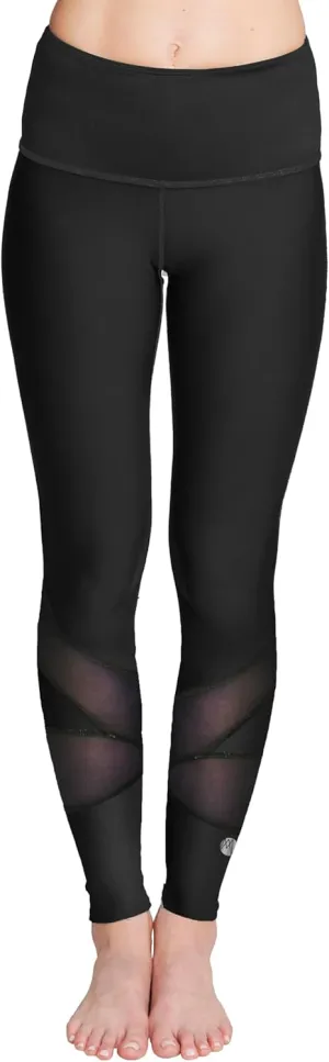 Womens Printed Leggings w/Pocket – High Waist, Tummy Control, Full Length - Perfect for Yoga & Workouts