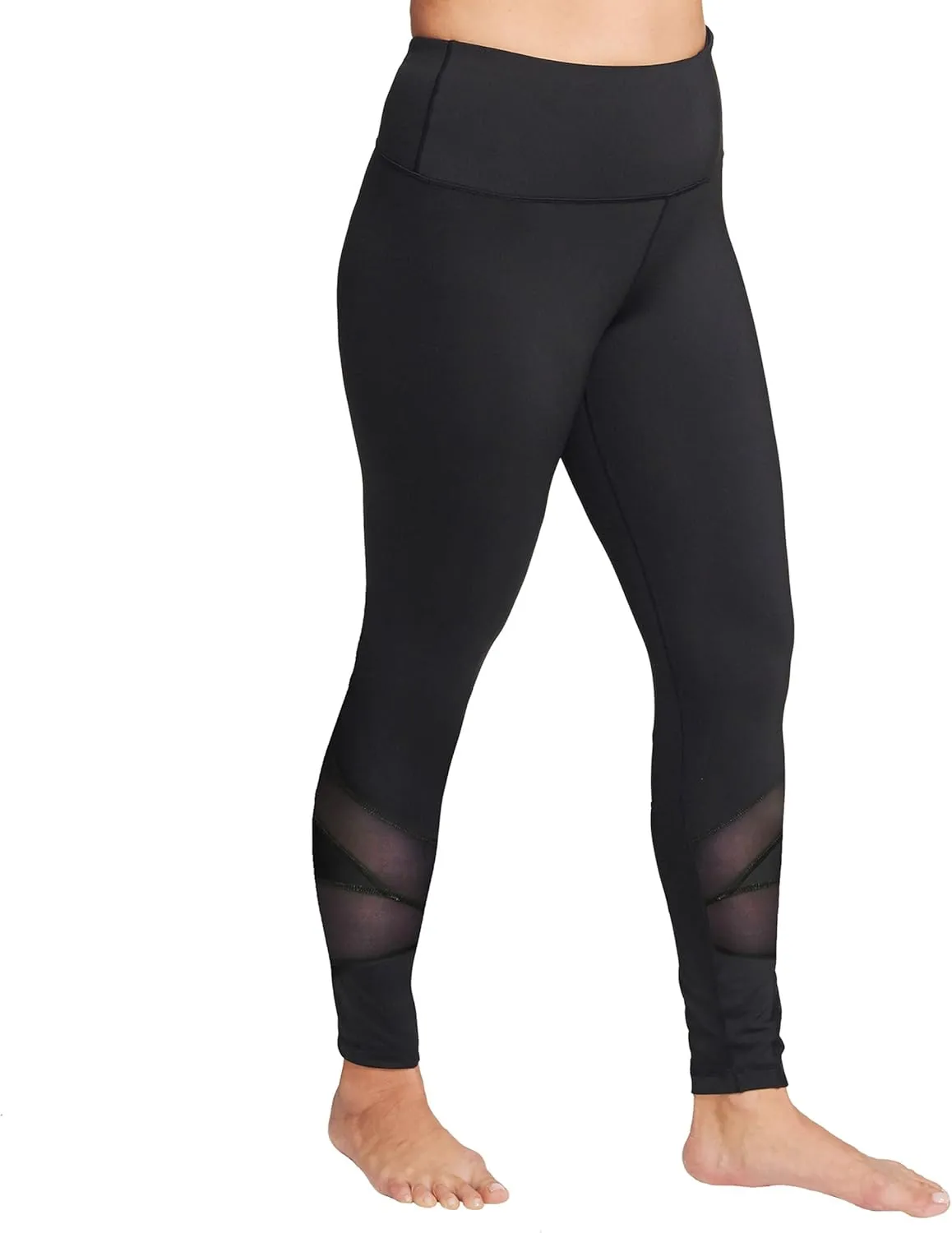 Womens Printed Leggings w/Pocket – High Waist, Tummy Control, Full Length - Perfect for Yoga & Workouts