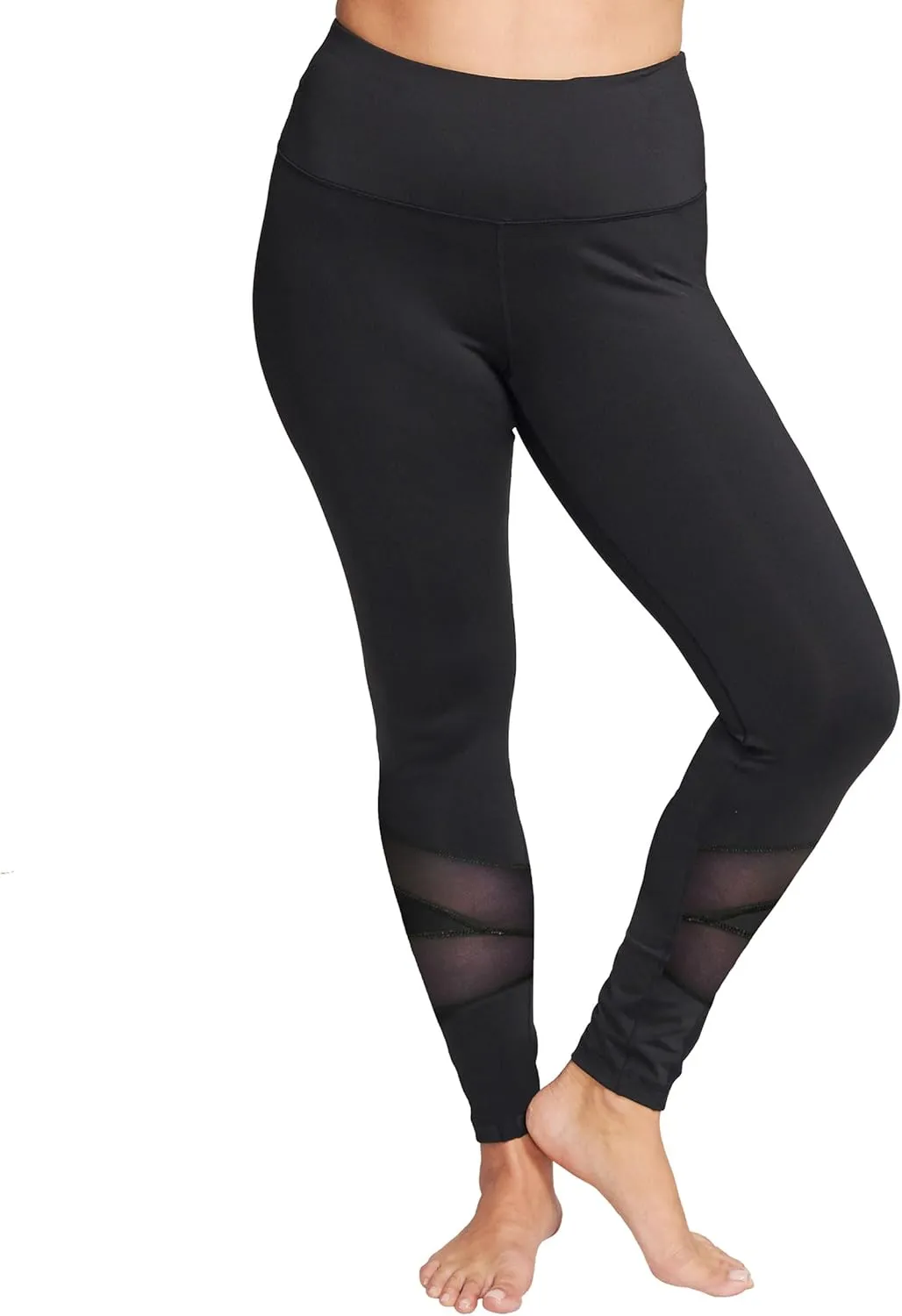 Womens Printed Leggings w/Pocket – High Waist, Tummy Control, Full Length - Perfect for Yoga & Workouts