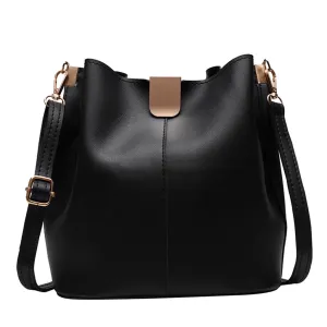 Women's PU Leather Large Capacity Tote  - "HELENA"