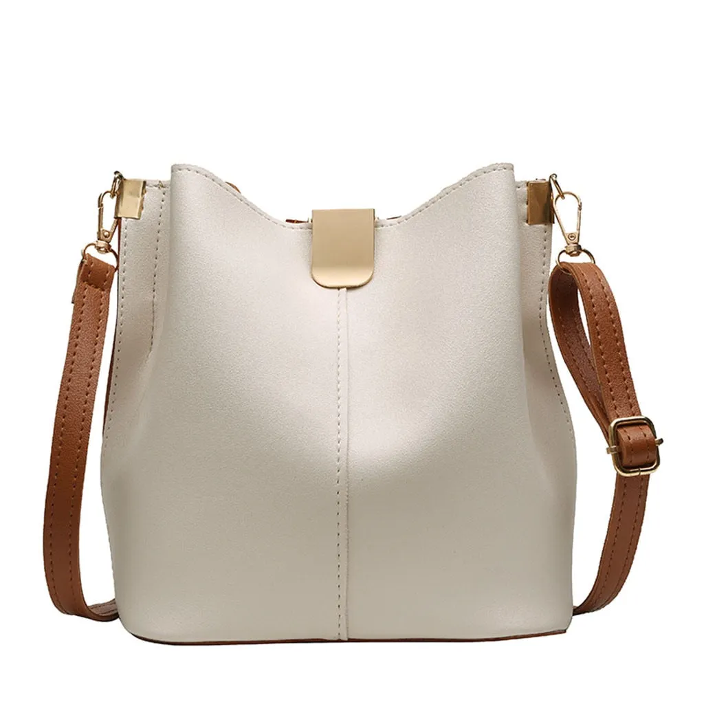 Women's PU Leather Large Capacity Tote  - "HELENA"