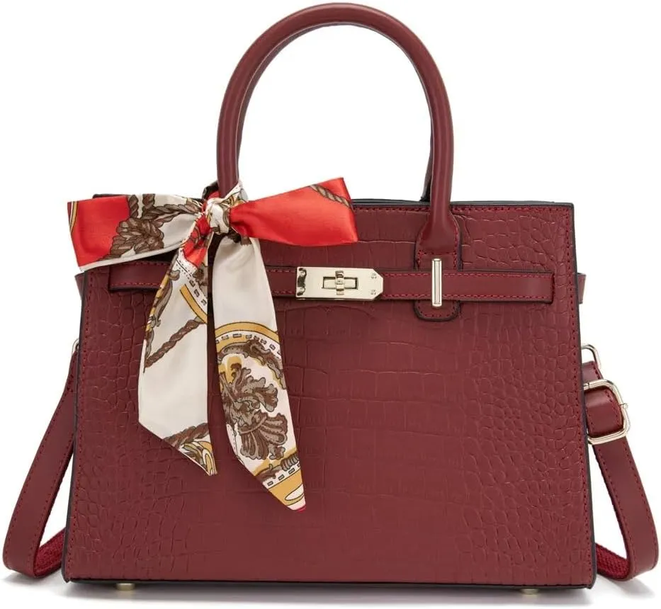 Women's real leather satchel Handbag Tote Shoulder Bag Vintage Crossbody purse top handling bag