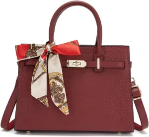 Women's real leather satchel Handbag Tote Shoulder Bag Vintage Crossbody purse top handling bag