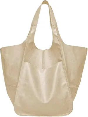 Womens Tote Bag, Pu Leather Bucket Handbag Purse And Handbags Medium Satchel Hobo Purse Designer Work Shoulder Bags