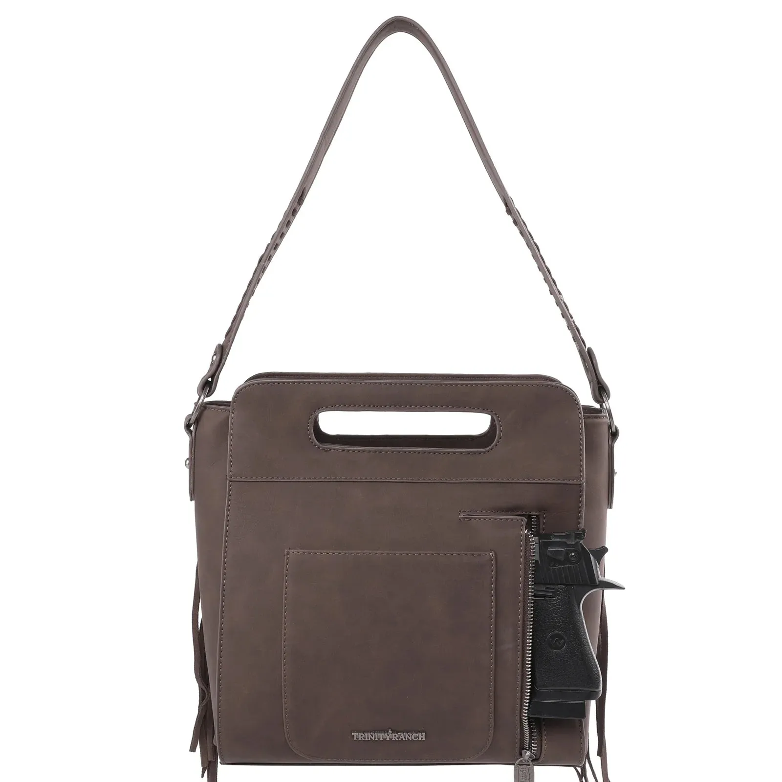Women's Trinity Ranch Aztec Tapestry Concealed Carry Hobo Bag #TR145G-918CF