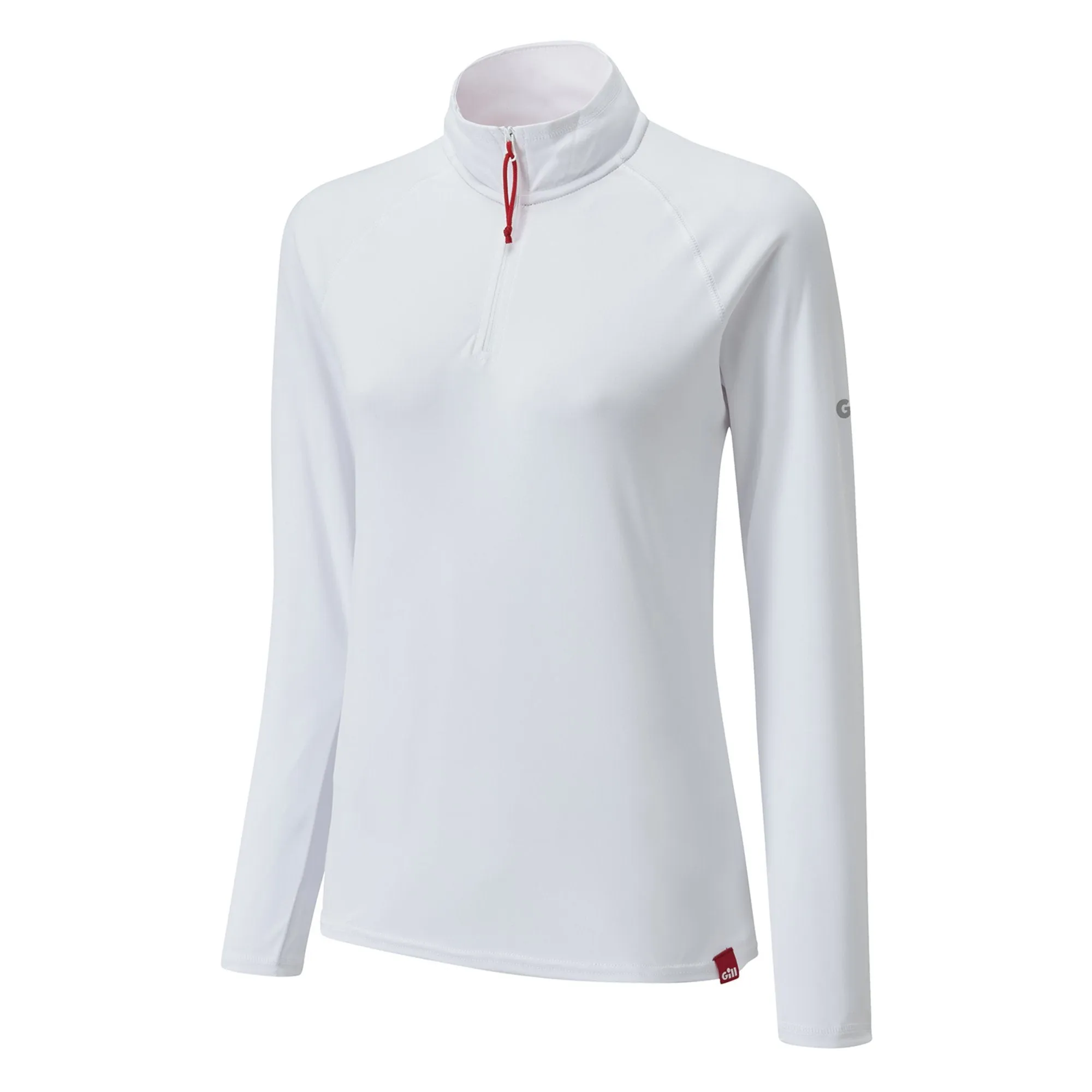 Womens UV Tec Long Sleeve Zip Tee