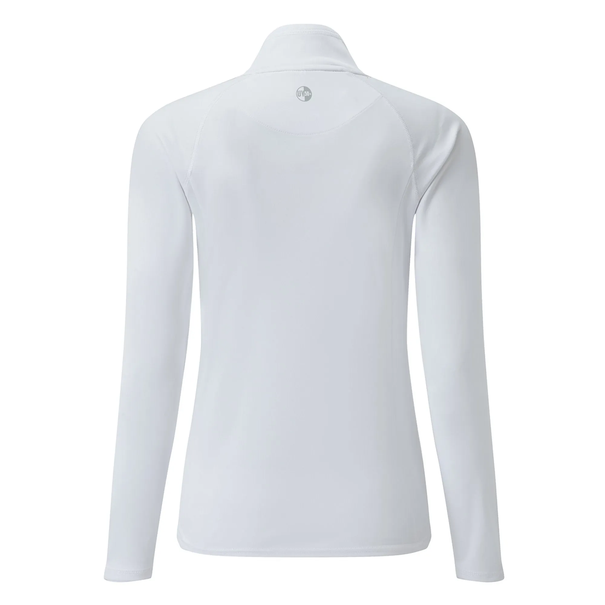 Womens UV Tec Long Sleeve Zip Tee