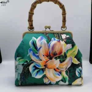 Wood Hand lock Shell Bags Vintage Designer Bag Women Shoulder Crossbody Bag Chain Tote Women&#39;s Handbags Purses free shipping