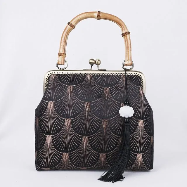 Wood Hand lock Shell Bags Vintage Designer Bag Women Shoulder Crossbody Bag Chain Tote Women&#39;s Handbags Purses free shipping