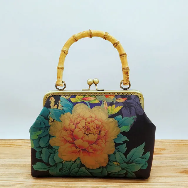 Wood Hand lock Shell Bags Vintage Designer Bag Women Shoulder Crossbody Bag Chain Tote Women&#39;s Handbags Purses free shipping