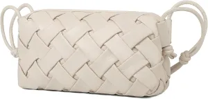 Woven Crossbody bags for women Vegan Leather Handbags Female Satchel Bag FashionSmall Bag Casual Hobo