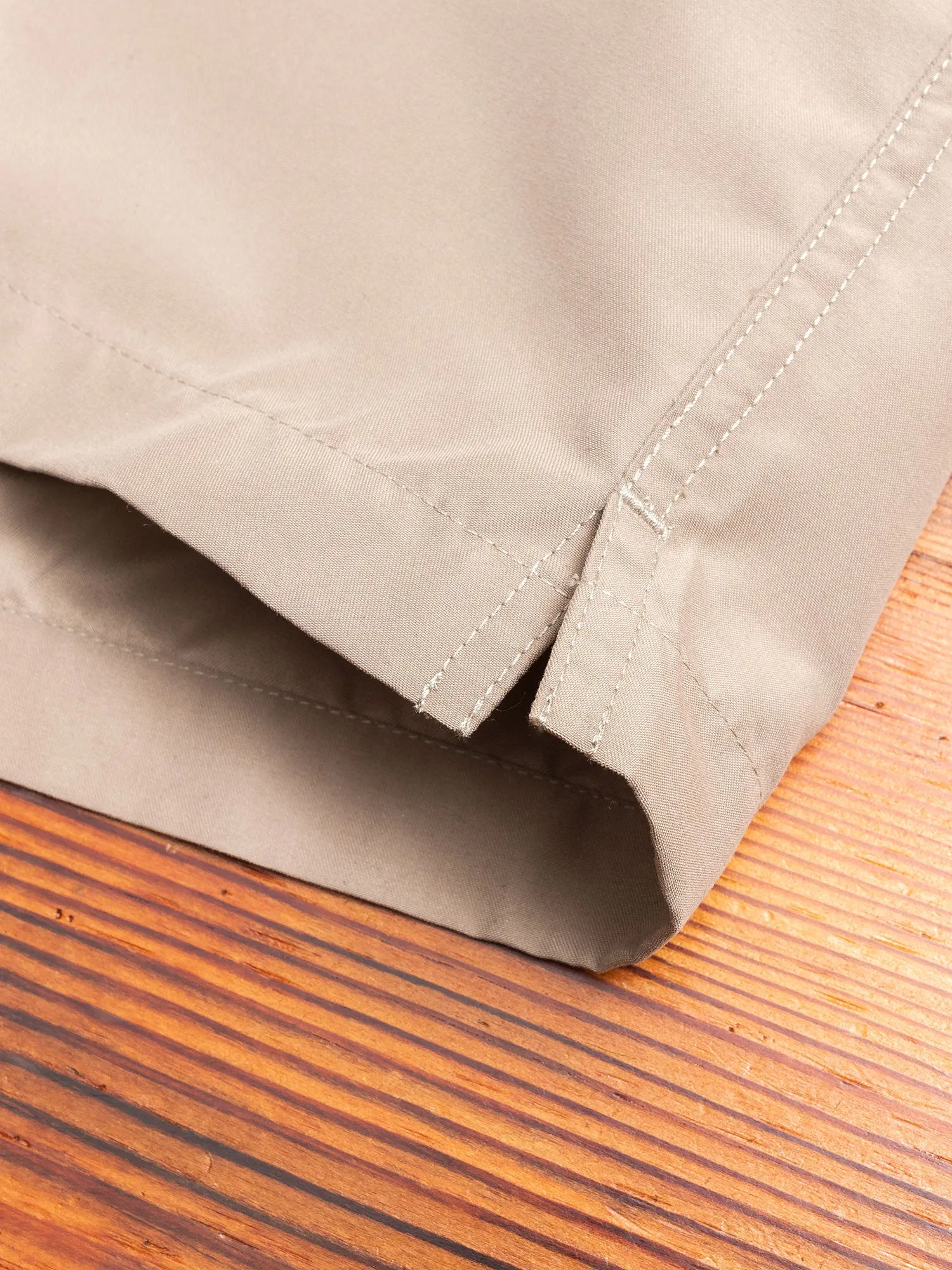 Woven Swim Shorts in Dust