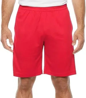 Xersion Men's Moisture Wicking Basketball Shorts Medium Red