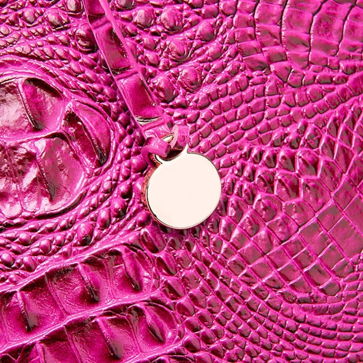 XXGJOALD-Satchel Bag Women’s Vegan Leather Purse Crocodile-Embossed Pattern with Top Handle Large Shoulder Bag Handbag