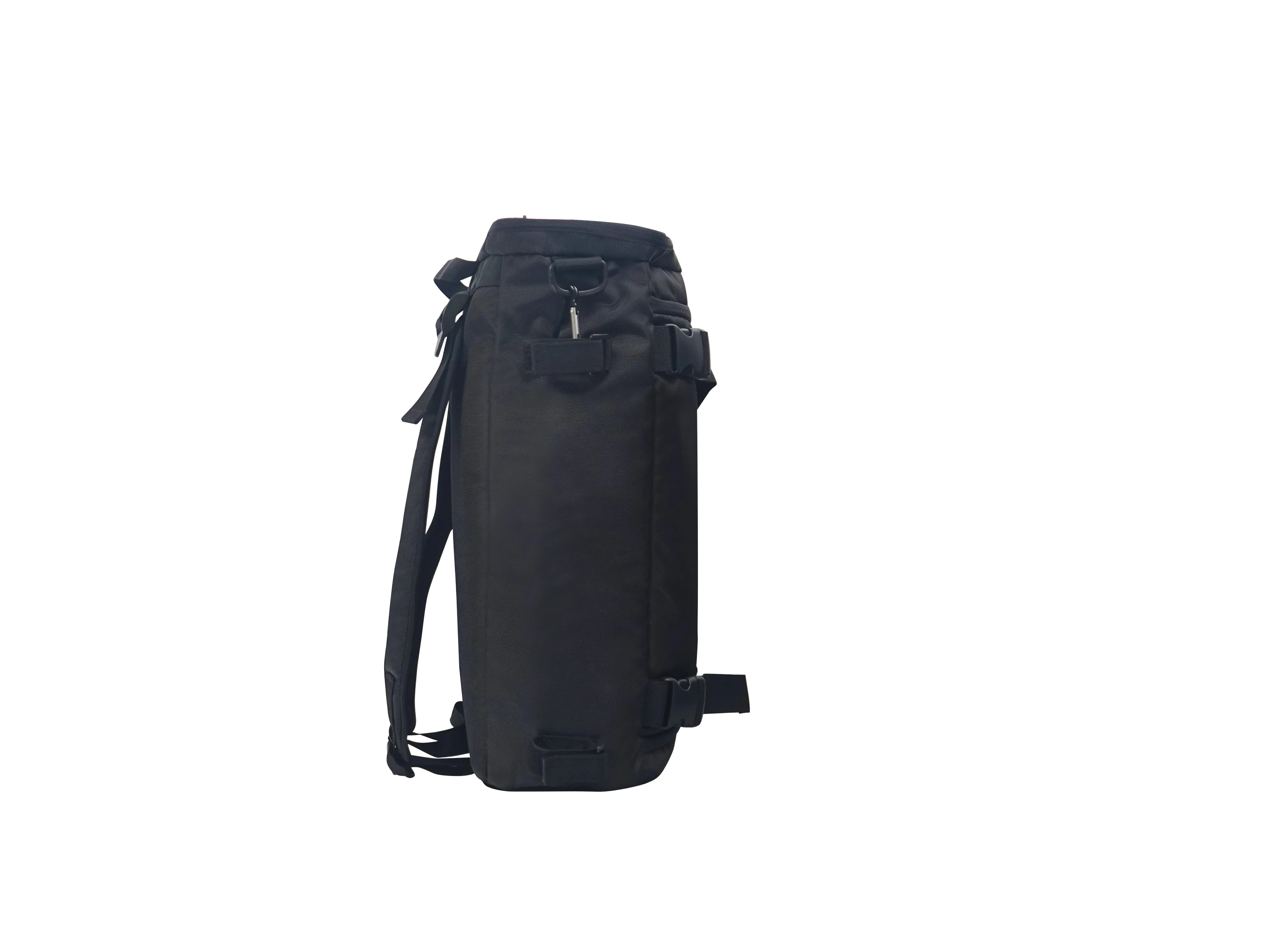 Y1 Accra Canvas Backpack - Black