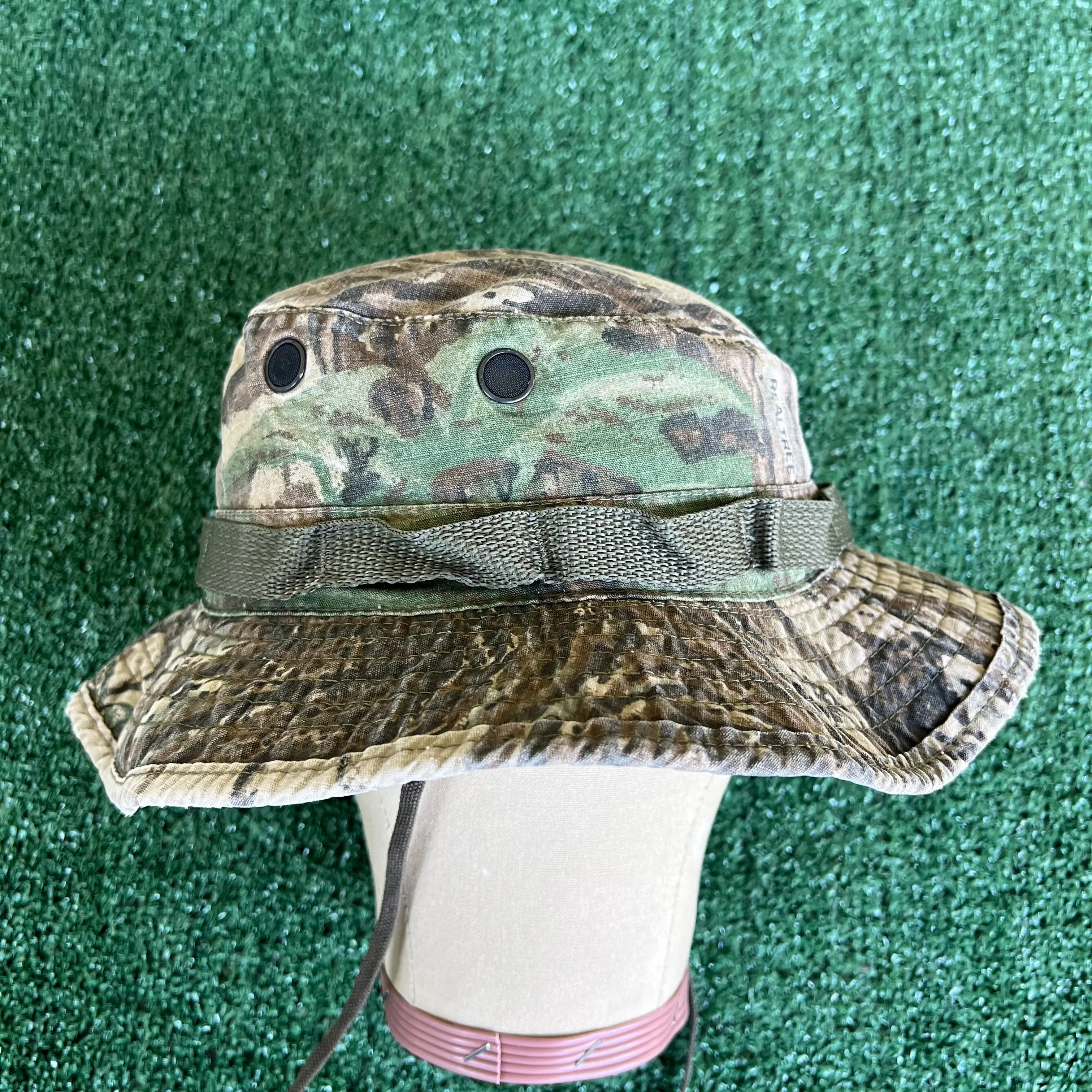 Y2K Military Broner Type 2 Jungle Realtree Camouflage Bucket Hat - 7 1/2
