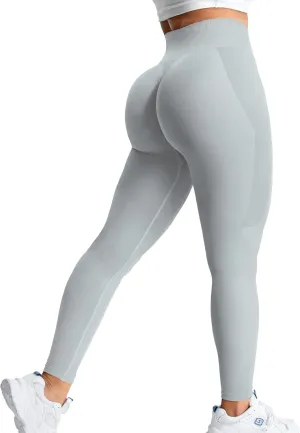 YEOREO Amplify Leggings for Women Seamless Scrunch Leggings Butt Lifting Gym High Waisted Athletic Leggings