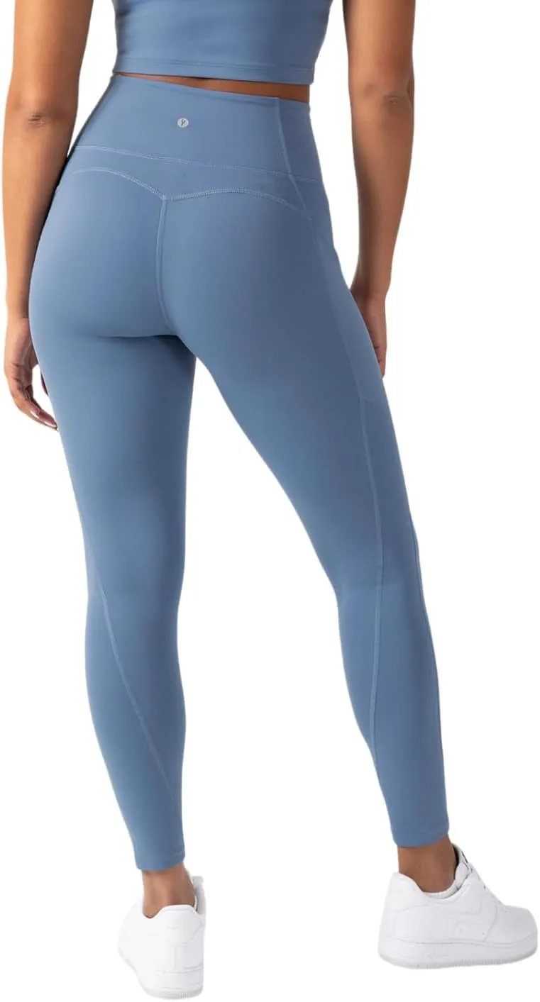 YITTY Active Women's Ultraluxe High-Waist Pocket Legging, Athleisure, 4-Way-Stretch