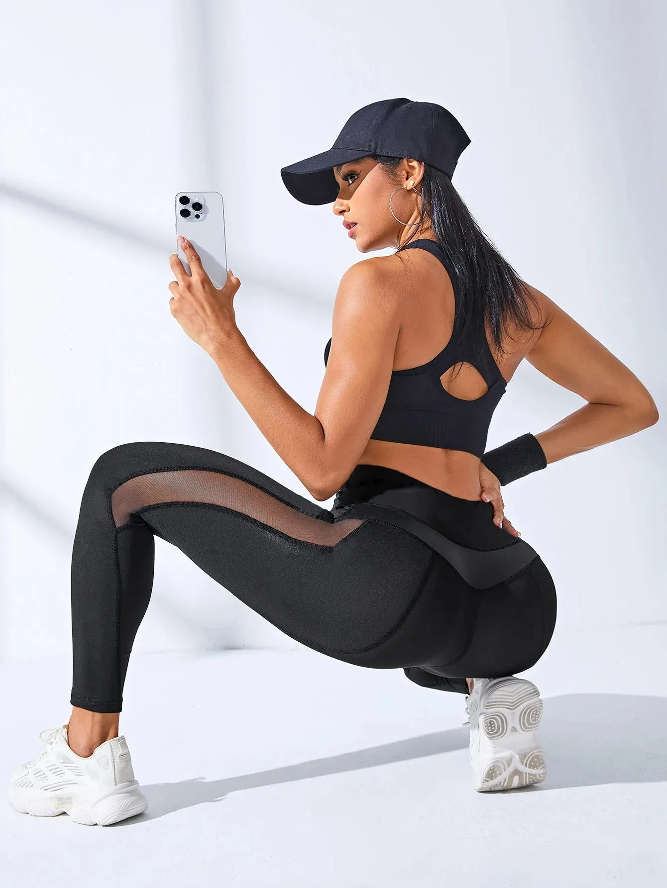 Yoga Butt Lifting Leggings High Waist