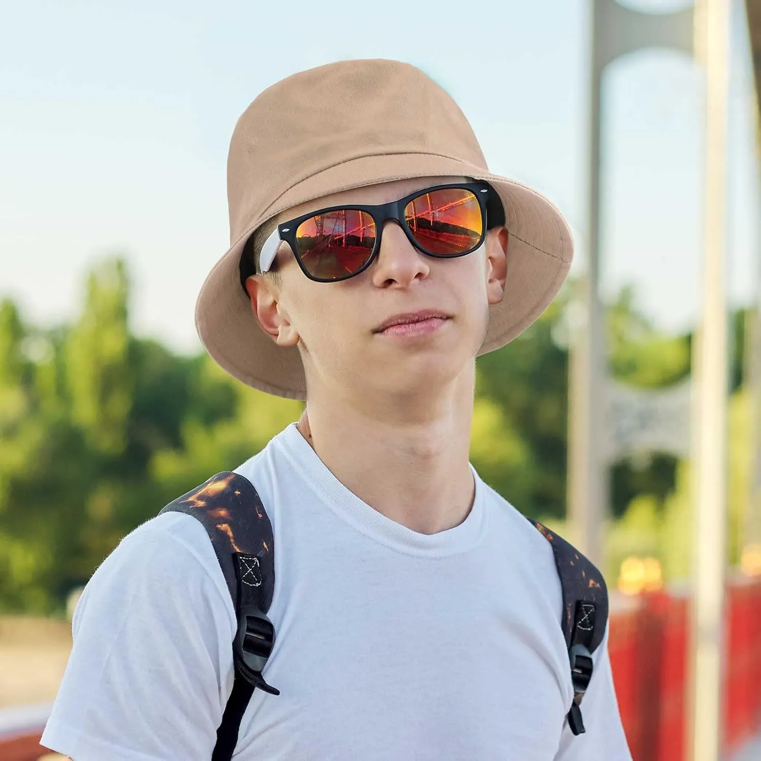 Zhanmai 3 Pcs XXL Bucket Hat for Man Woman Large Oversize Summer Beach Cotton Hats for Fisherman