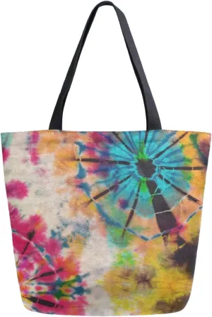 ZZKKO Japanese Cherry Canvas Tote Grocery Bag Shoulder Casual Book Bag